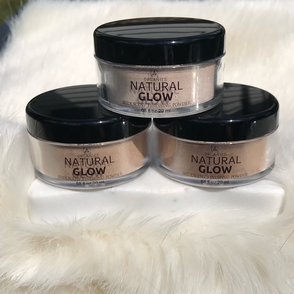 Natural GLOW Iridescent Organic Finishing Powder